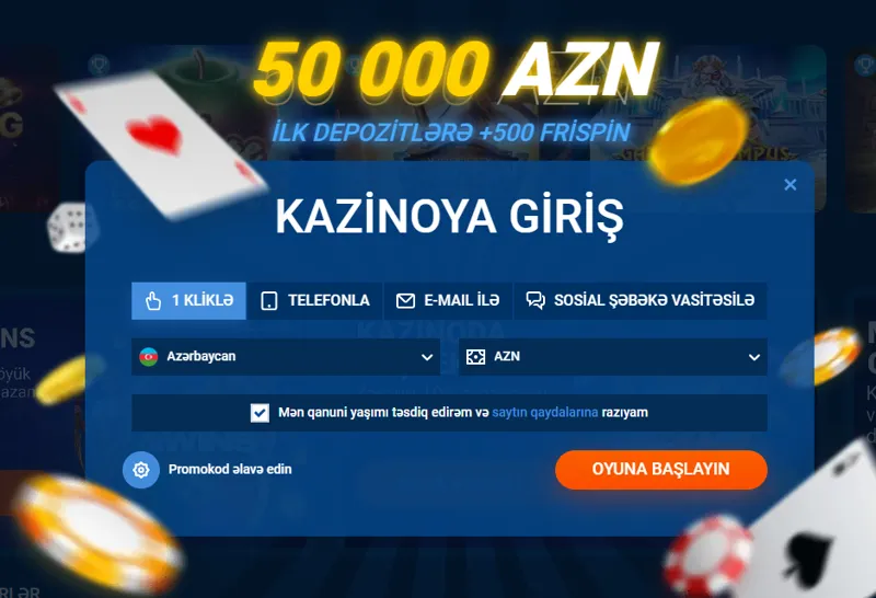 Azərbaycandan yeni MostBet oyunçuları üçün qeydiyyat forması