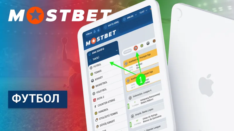 Выбор ставок на футбол на MostBet