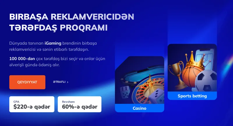 Potensial tərəfdaşlar üçün MostBet təklifi